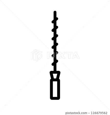 drill bit icon symbol drill bit icon symbol 116879562