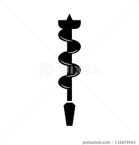 drill bit icon symbol 116879563