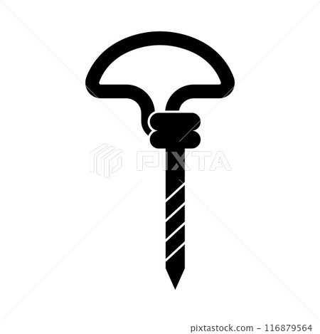 drill bit icon symbol drill bit icon symbol 116879564