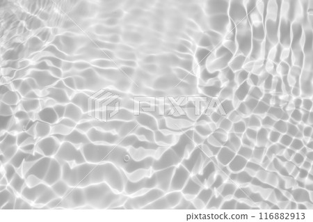 Abstract white transparent water shadow surface texture natural ripple background Abstract white transparent water shadow surface texture natural ripple background 116882913