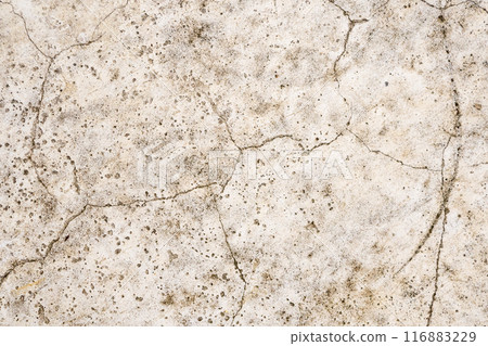 Grunge cracked concrete wall texture abstract background 116883229