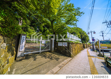 日本大磯市景觀,七月。 JR大磯站等景觀=2020年7月22日 日本大磯市景觀,七月。 JR大磯站等景觀=2020年7月22日 116884633