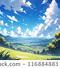 Mountainous scenery 116884883