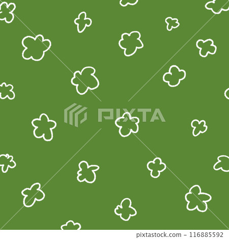 21 retro hand-drawn floral white line illustrations 116885592