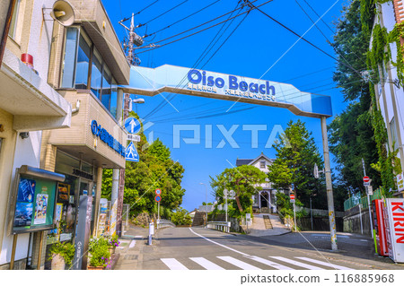 日本大磯市景觀，七月。 JR大磯站等景觀=2020年7月22日 116885968