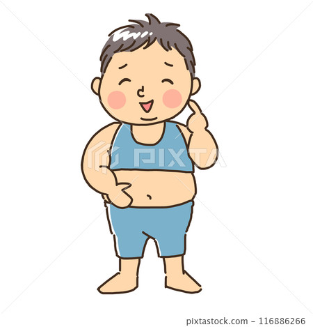 Chubby people 116886266