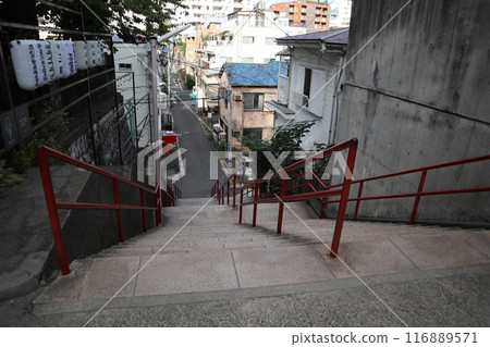 Yotsuya Suga Shrine Stairs 116889571