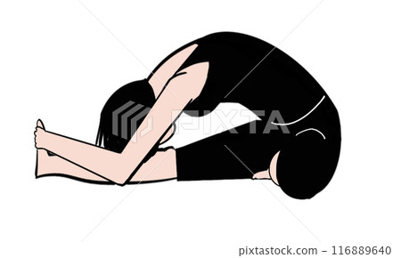 Yoga pose 116889640