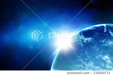 Earth seen from space 116889713