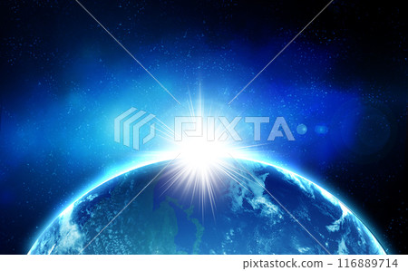 Earth seen from space 116889714