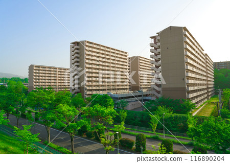 [Osaka Prefecture] April - Street view around Kita-Senri Station 116890204