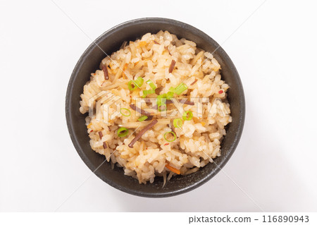 魷魚牛蒡飯 116890943