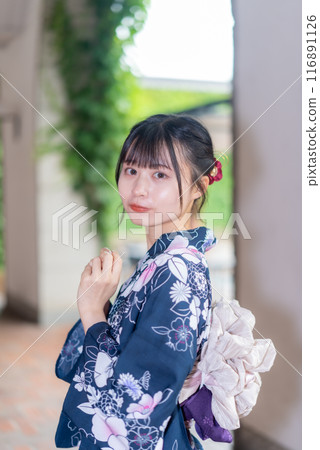 Kurashiki Ivy Yukata Beautiful Girl 116891126