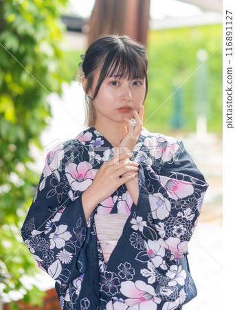 Kurashiki Ivy Yukata Beautiful Girl 116891127