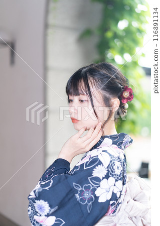 Kurashiki Ivy Yukata Beautiful Girl 116891134