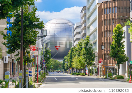 Scenery of Fushimi City in Nagoya City Nagashima Town Street Nagoya City Science Museum 116892083