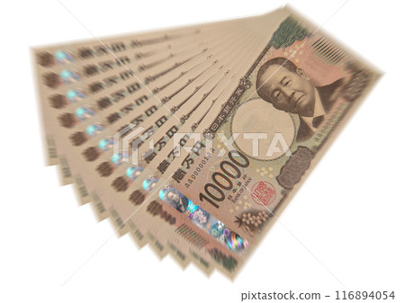 10張新日本紙幣、1萬日元紙幣 116894054