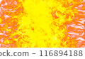 3d illustration. Flame flare on white background.  116894188