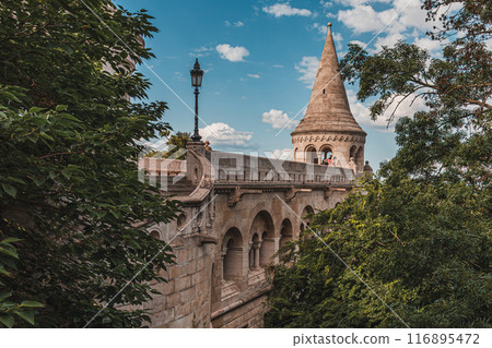 Fisherman's Bastion in Budapest city, Hungary Fisherman's Bastion in Budapest city, Hungary 116895472