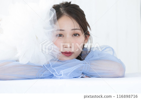 Young woman beauty make-up Young woman beauty make-up 116898716