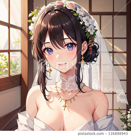 Woman waiting for wedding Woman waiting for wedding 116898943