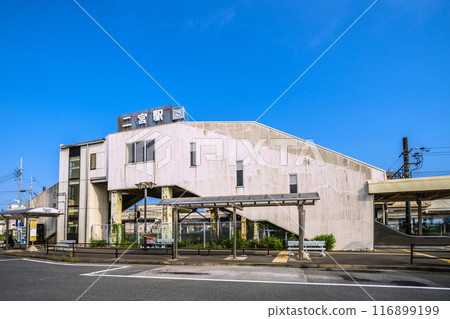 日本二宮市景觀,七月。 JR東海道本線二宮站等景觀=2020年7月22日 日本二宮市景觀,七月。 JR東海道本線二宮站等景觀=2020年7月22日 116899199