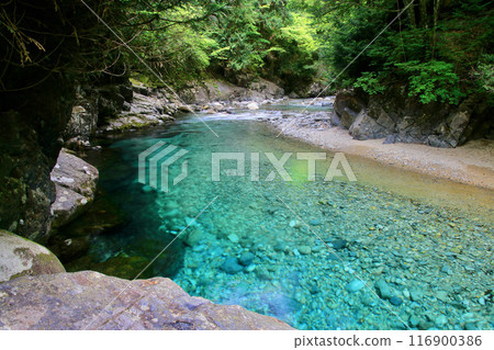 日本遺產、阿泰拉谷、阿泰拉溪谷（長野縣大桑村） 116900386