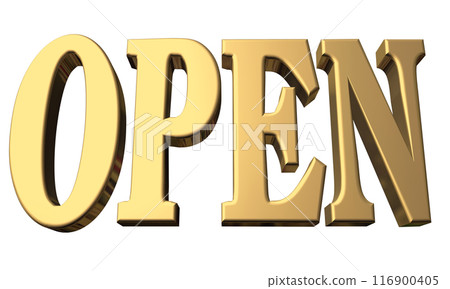 3DCG 3D人物《開業/開業紀念》金、金 3DCG 3D人物《開業/開業紀念》金、金 116900405