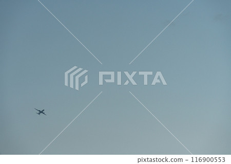 飛機在雲中飛行 116900553