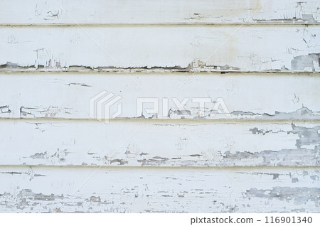Old white wooden wall background-1 116901340