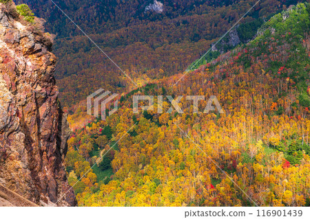[群馬縣] 秋天的萬座溫泉荒涼的山脈 116901439