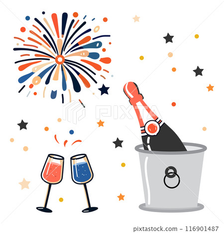 New year Merry Christmas Drink Winter holiday 116901487