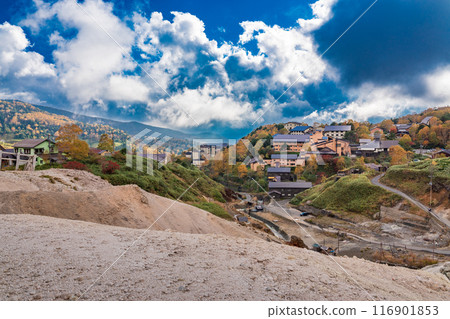 [Gunma Prefecture] Manza Onsen in Autumn 116901853