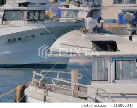 Fishing port Fishing port 116903315
