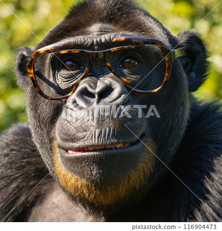 戴眼鏡的大猩猩 116904473
