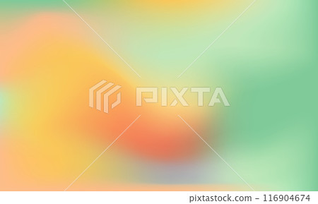 Color gradient abstract background. Blue, pink and yellow gradation vector texture. Pastel color blur abstract background 116904674
