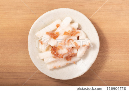 Choimo with plum meat 116904758