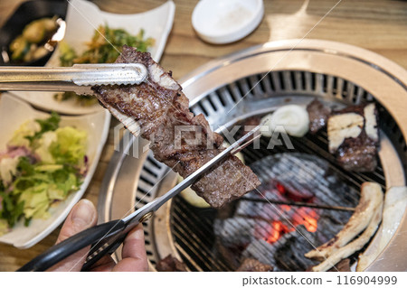 Korean bbq Grilled Beef Ribs Korean bbq Grilled Beef Ribs 116904999