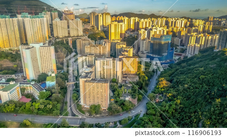 the location of Shun Lee and Shun On Estate, hk July 6 2024 the location of Shun Lee and Shun On Estate, hk July 6 2024 116906193