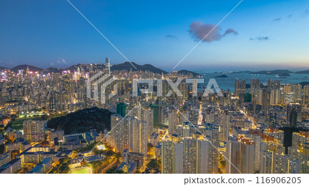 July 5 2024 the landscape of the Shek Kip Mei, hk July 5 2024 the landscape of the Shek Kip Mei, hk 116906205