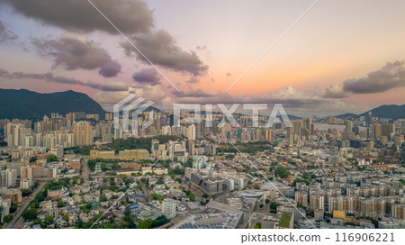 July 5 2024 the residential district at kowloon tong, hk July 5 2024 the residential district at kowloon tong, hk 116906221