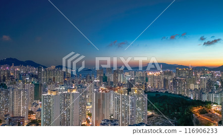 July 5 2024 the landscape of the Shek Kip Mei, hk July 5 2024 the landscape of the Shek Kip Mei, hk 116906233