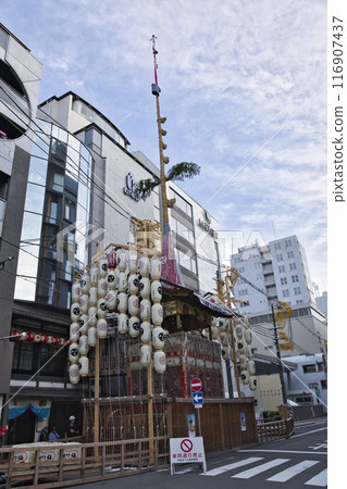 只園節室町街道景觀與雞漂浮垂直構圖 7 116907437