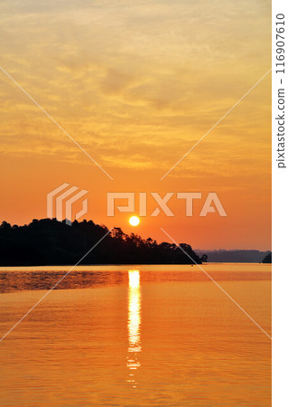 Matsushima at Dawn in Miyagi Prefecture 116907610