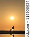 《Kagawa Prefecture, Chichibugahama Beach》A stroll at dusk 116908034