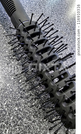 Special hairdressing comb for coloring and styling. Professional equipment. 116910316