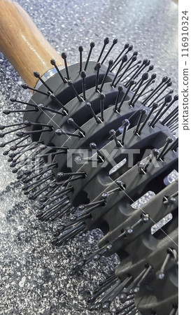 Special hairdressing comb for coloring and styling. Professional equipment. 116910324