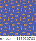 African ethnic seamless pattern. Tribal background 116910783