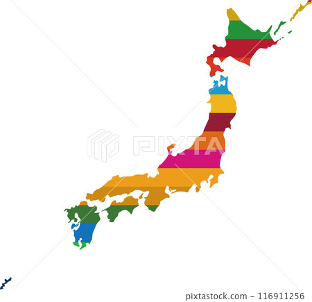 Japan in SDG colors Japan in SDG colors 116911256