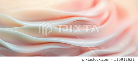 Pink Satin Fabric Close-Up 116911621
